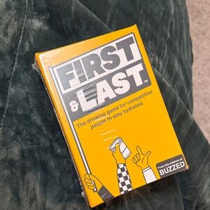 First & Last Drinking Game - Never Opened